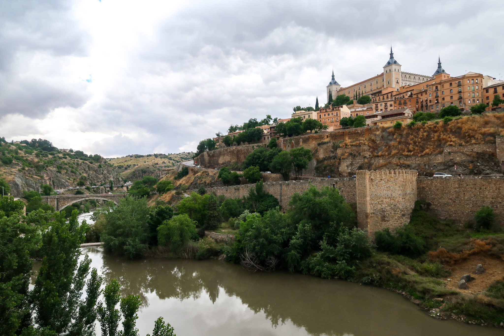 Toledo - view from Alcantarra Bridge