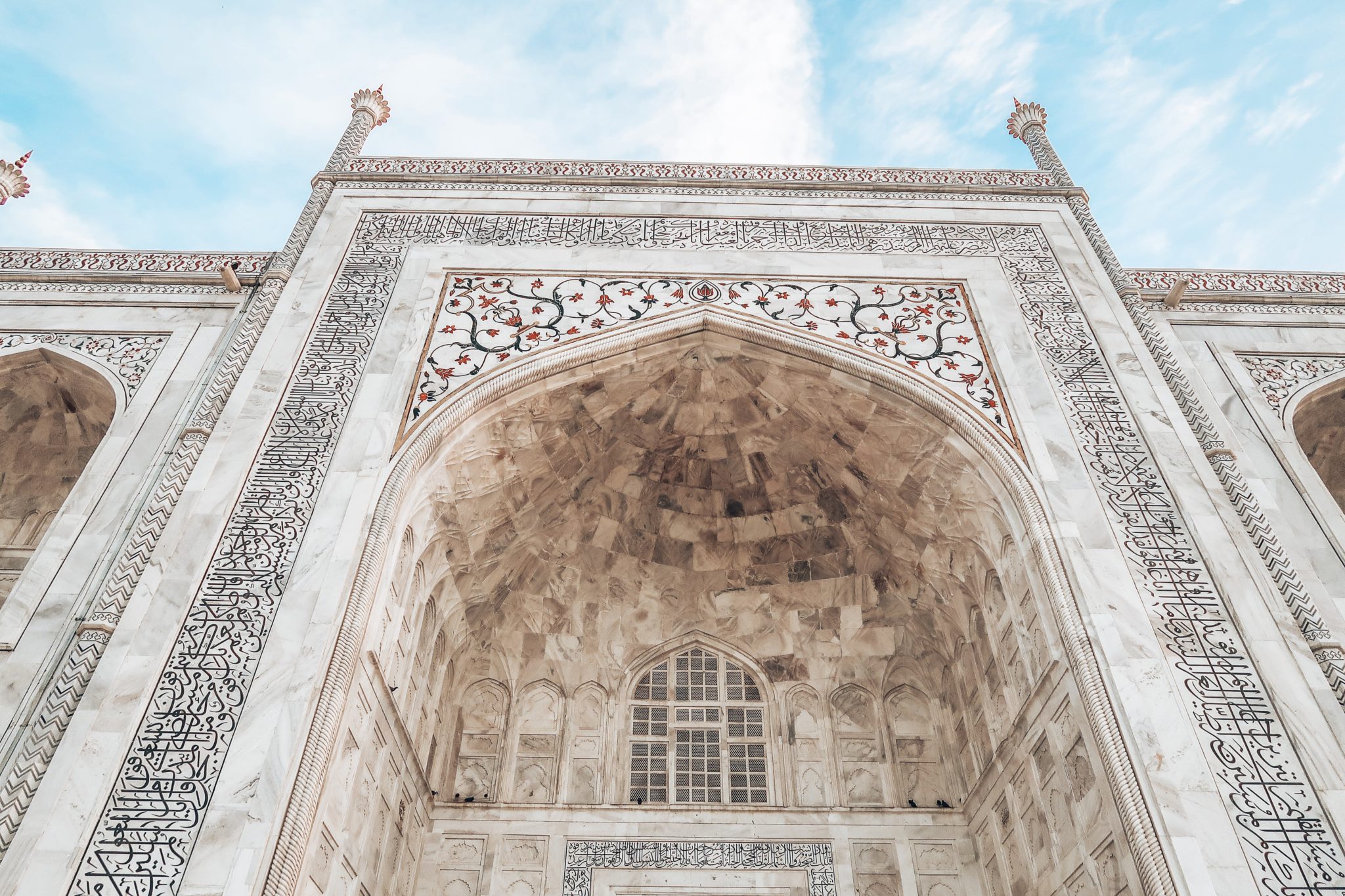 Taj Mahal up close 