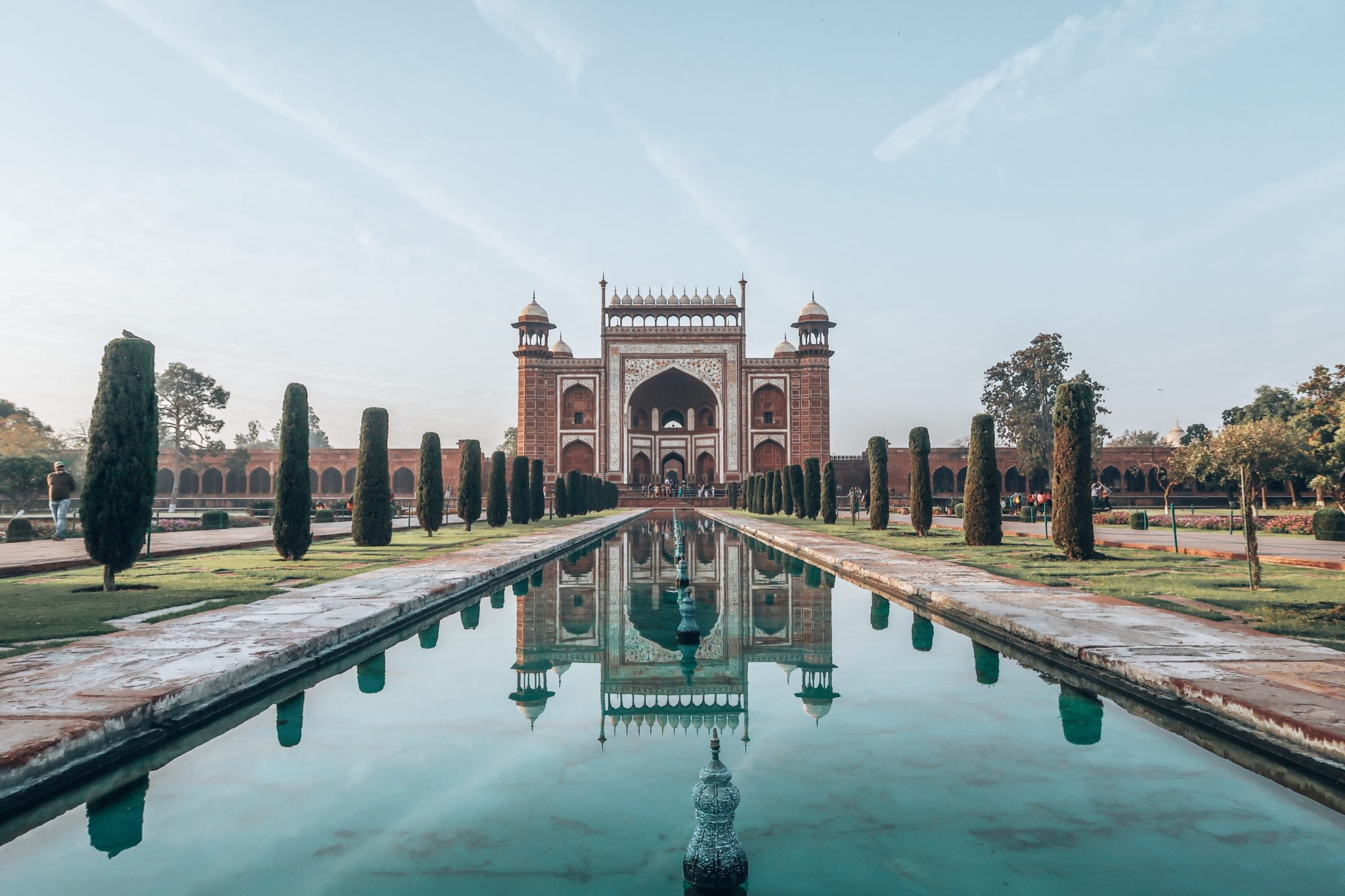 Taj Mahal grounds
