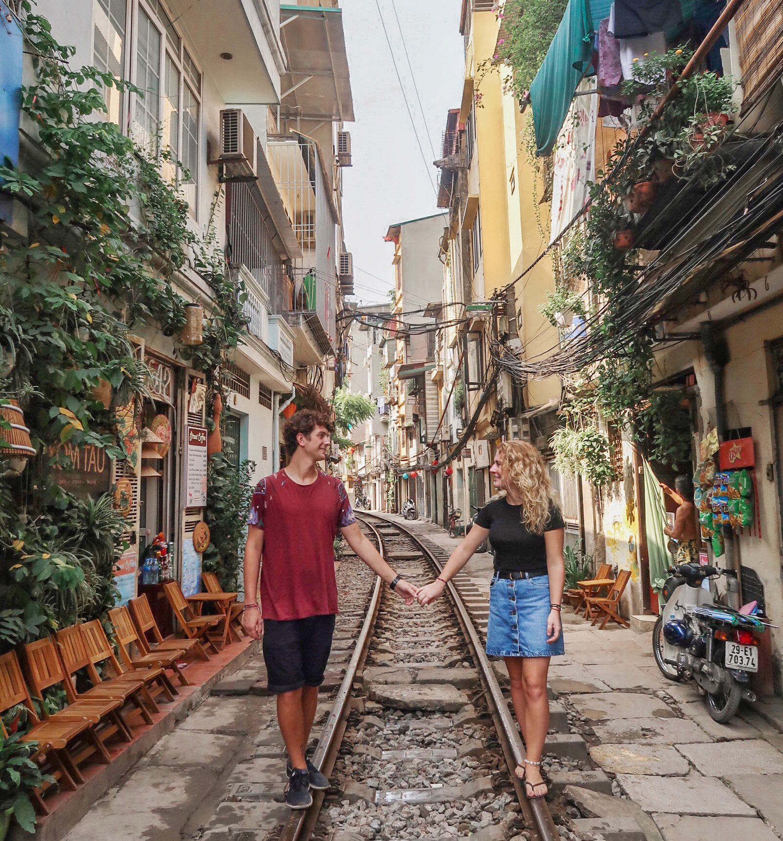 Train Street, Hanoi 