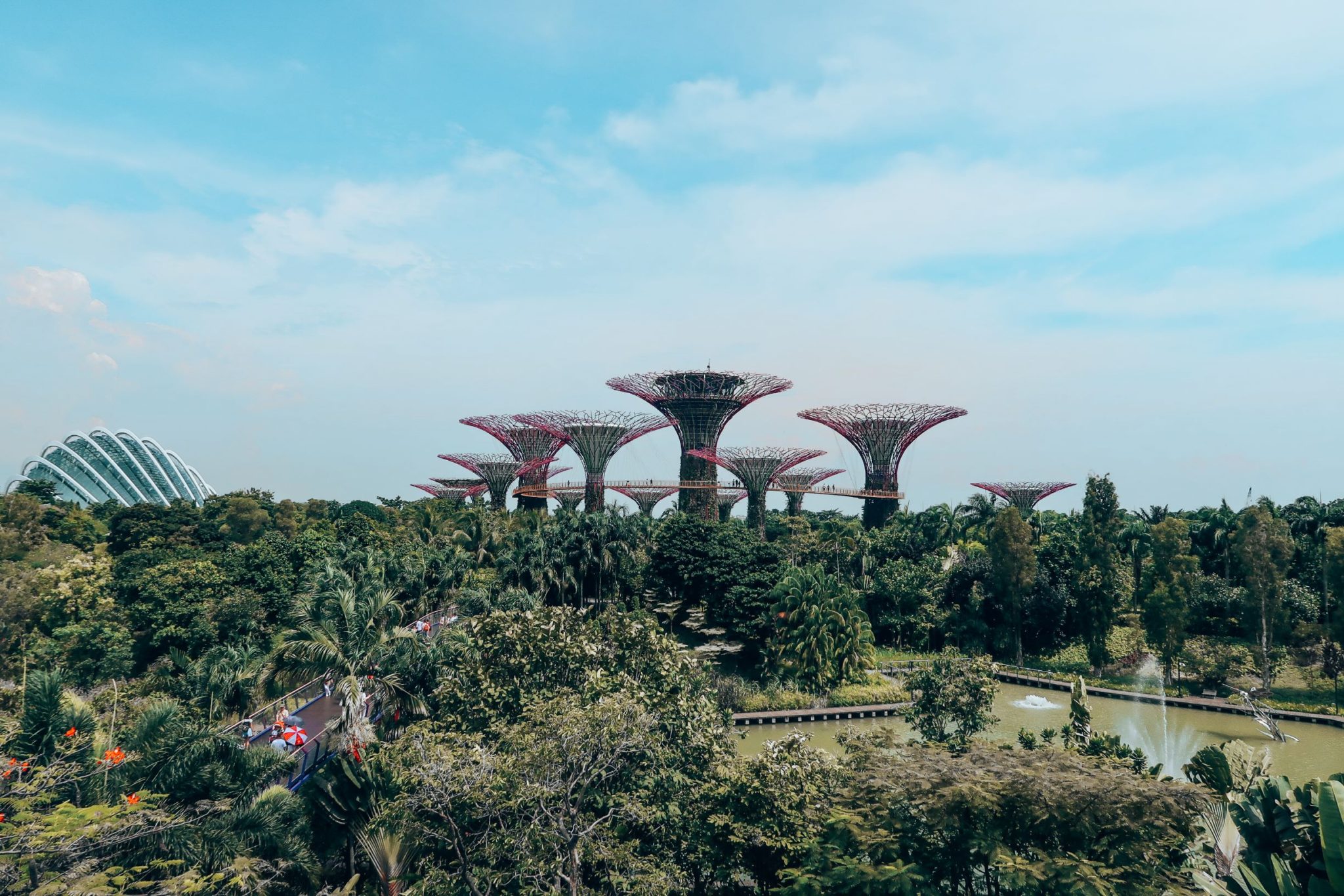 Visiting the Gardens by the Bay 