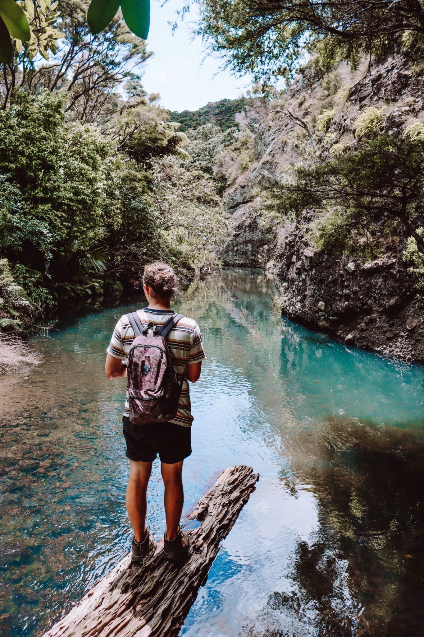 Dukes Nose Track - stream crossing